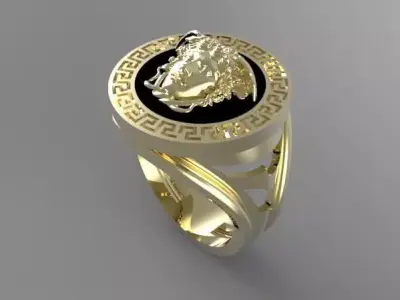 RING MEDUSA 3D print model