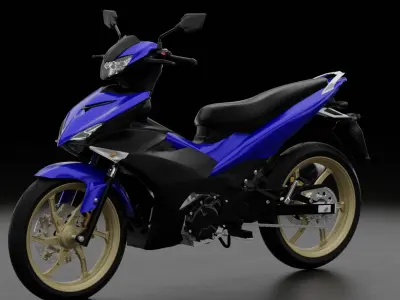 2019 - Yamaha MX KING 150 or Exciter 150 or YZ15R 3D model