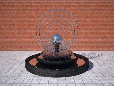 Classic Fountain  3D model