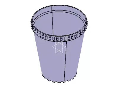 Flower Vase 3D print model