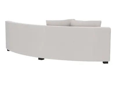 Liam Right Arm Facing Sofa Piece 3D model