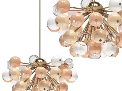 Berries Suspension Lamp  3D model