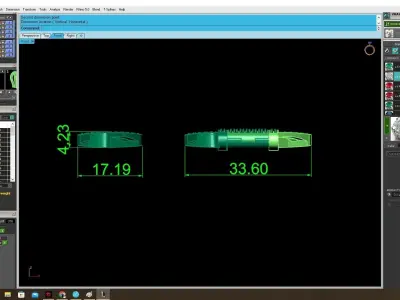 Luxury Cuban Link Pave Diamond Bracelet for Men 4137 3D print model