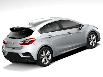 Chevrolet Cruze RS hatchback 2016 3D model
