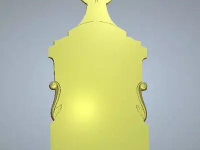 Funeral Sculpture Monument 74 3D model