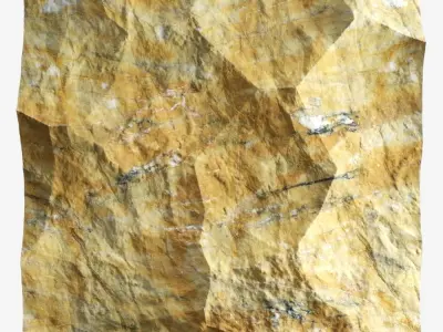 187-RockPanel sandstone rock texture 3D model