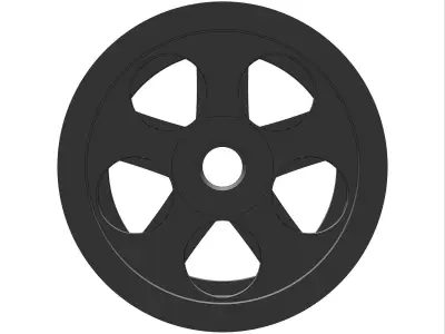 Racing Hart CP035 164 RIMS FOR HOTWHEELS 3D print model 3D print model