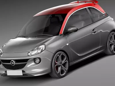 Opel Adam S 2015 3D model