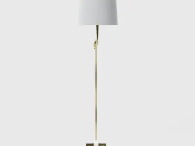 Liana Floor Lamp Low-poly 3D model