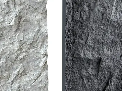 RockPanel rock wall  03 3D model