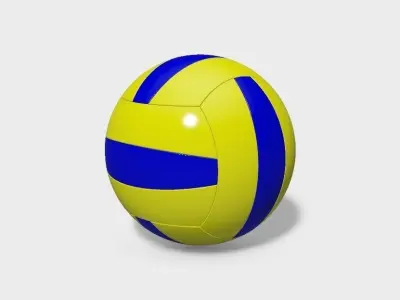 Volleyball ball 3D print model