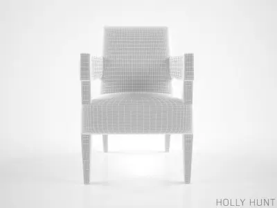 Holly Hunt Hutton Occasional chair 3D model