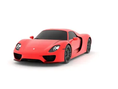 Porsche 918 2015 3D model