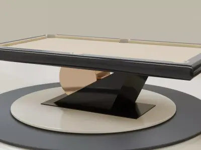 Florence Pool Table Destale 3D model
