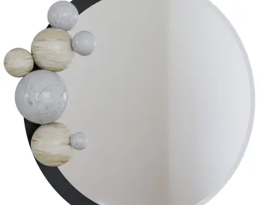 Titan Mirror by Hommes studio 3D model