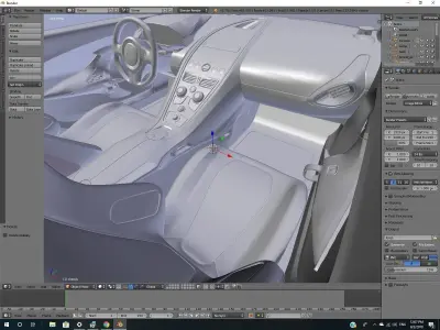 Aston Martin One 77 3D model