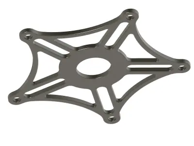 Crank Arm Metal Bracket 3D print model