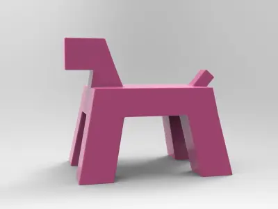 Klop Toy Low-poly 3D model