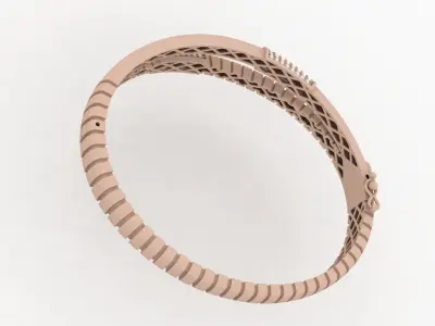 Bracelet 007 3D print model