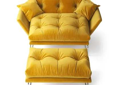 New York Suite Armchair Free trial model Free 3D model