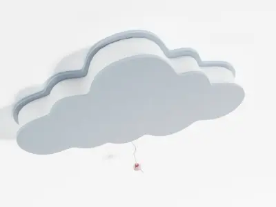 Cloud Night Light 3D model