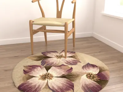 Rugs No 22 Low-poly 3D model