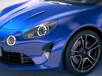 Alpine A110 2018 3D model