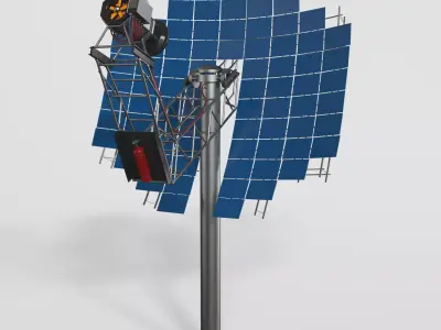 Solar Panel 3D model