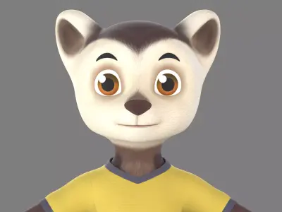LemurCatta 3D model