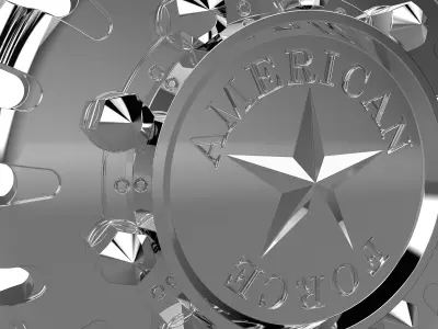 AMERICAN FORCE H91 DOOM DRW WHEEL 3D print model