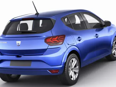 Dacia Sandero 2021 3D model