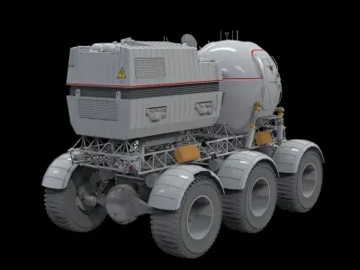 STAR COPS MOON ROVER  3D model