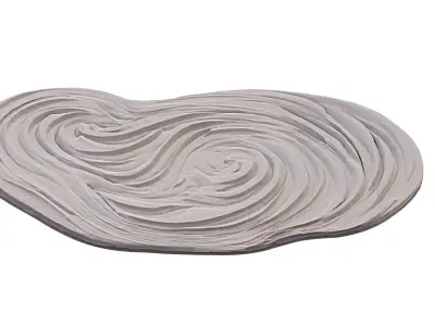 decor set wall panel relief mural CNC 17 3D print model