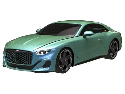 Bentley Batur fan-art 3D model