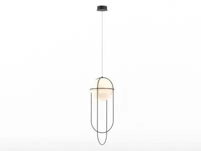 Orbit Hanging Ball Pendant Light 3D model