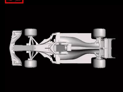 Formula 1 - Red Bull RB14 2018 3D print model
