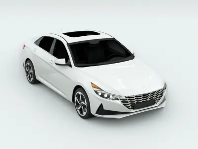 Hyundai Elantra 2021 3D model