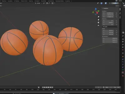 BASKETBALL 3D model