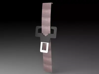Car Seat Belt 3D model