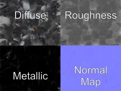 Gorilla Robust Physique Unique Expressions Model Pack Low-poly 3D model