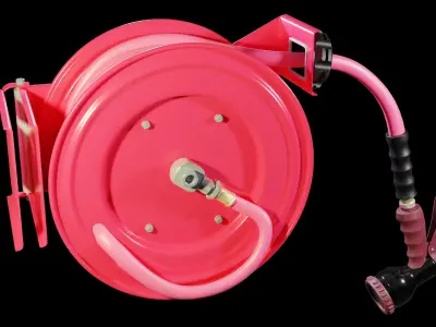 HOSE REEL 3D model