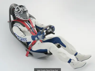 High Quality Race Driver Suit Pack