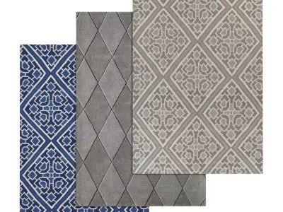 Rug Set 1237 3D model