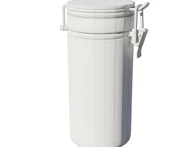 Coffee jar 3D model