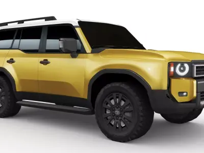 Toyota Land Cruiser 250  First Edition 2024 Low-poly 3D model