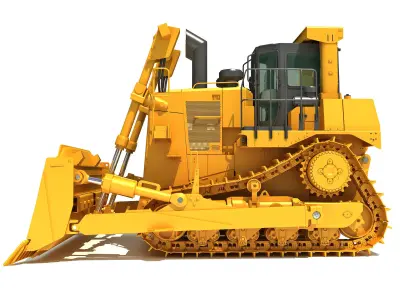 Bulldozer 3D model