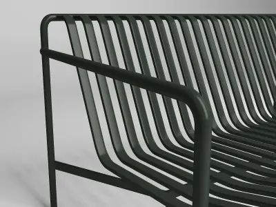 Palissade Lounge Sofa 3D model