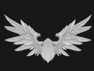 Wings 3D print model