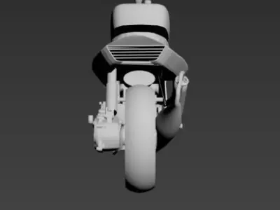 mbk booster spirit rx SPITRO 3D print model