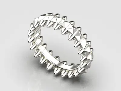 CLASH  RING SIZE 5 3D print model